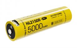 Batteries & Chargers NITECORE NL2150R 5000mAh USB-C Rechargeable 21700 Battery