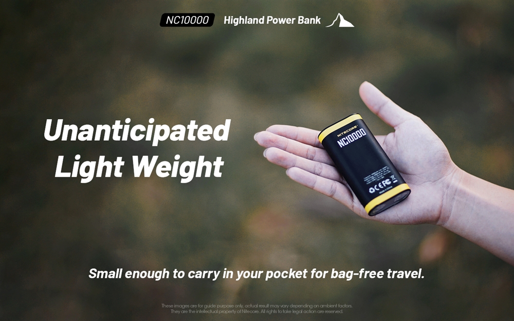 Batteries & Chargers Nitecore Nc10000 Power Bank With Flashlight - Image 2
