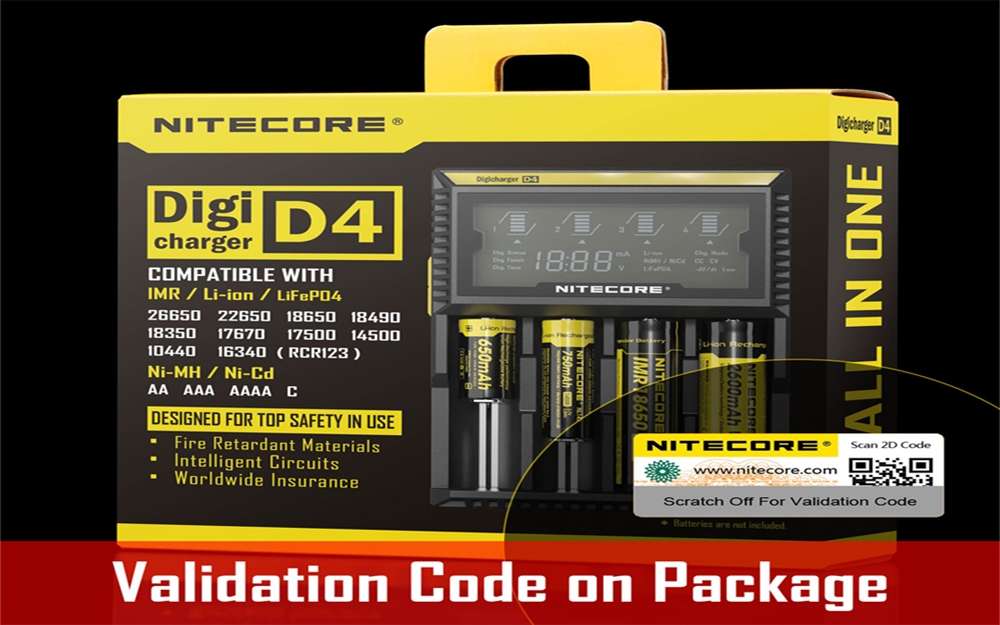 Batteries & Chargers NITECORE D4 Digicharger Universal Charger - Image 6
