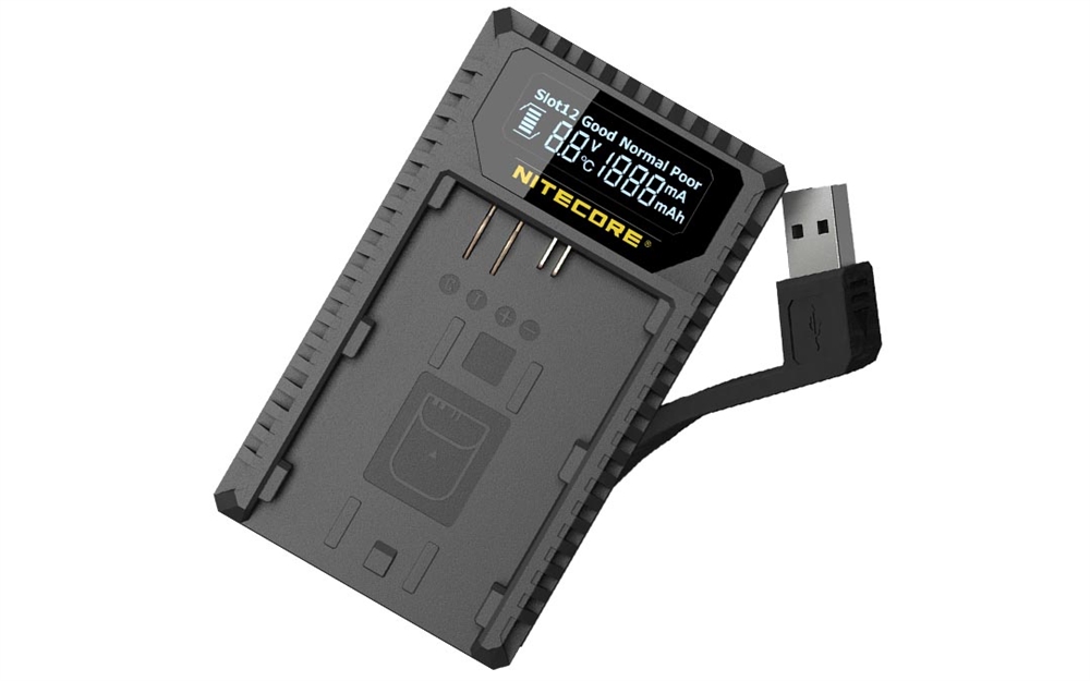 Camera Accessories NITECORE UCN1 - 2 Port USB Canon Battery Travel Charger