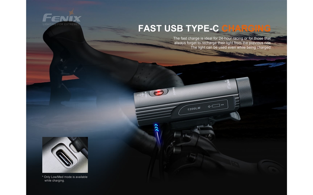 Bike Lights Fenix BC21R V3.0 Rechargeable Bike Light - Image 3
