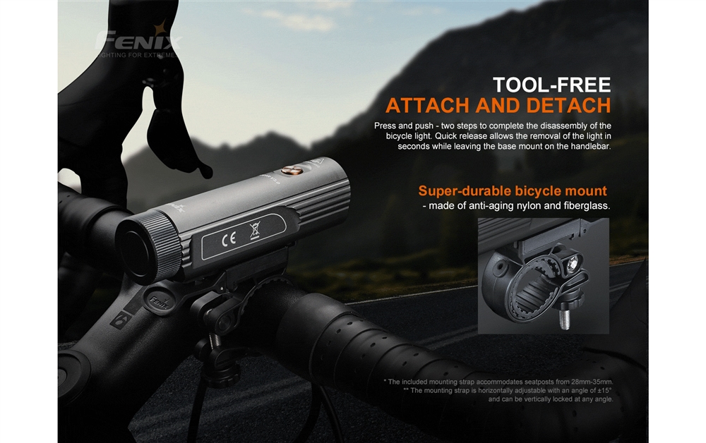 Bike Lights Fenix BC21R V3.0 Rechargeable Bike Light - Image 4