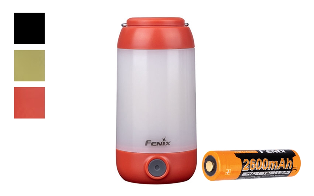Camping Lanterns Fenix CL26R 400 Lumen White/Red Rechargeable LED Lantern