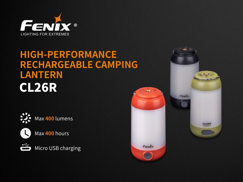 Camping Lanterns Fenix CL26R 400 Lumen White/Red Rechargeable LED Lantern - Image 2