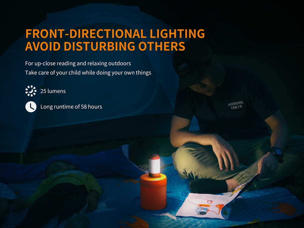 Camping Lanterns Fenix CL26R 400 Lumen White/Red Rechargeable LED Lantern - Image 4