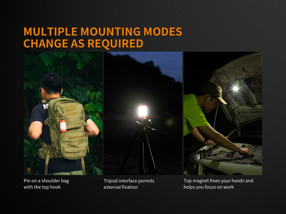 Camping Lanterns Fenix CL26R 400 Lumen White/Red Rechargeable LED Lantern - Image 6