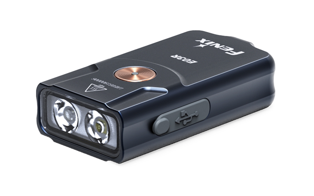 EDC Flashlights Fenix E03R 260 Lumen USB-C Rechargeable Keychain Flashlight