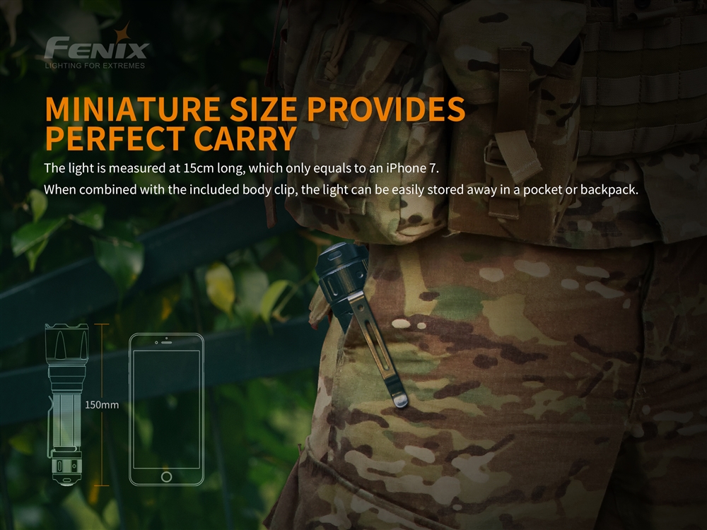 Tactical Flashlights Fenix TK22 V2.0 1600 Lumen Tactical Flashlight - Image 3