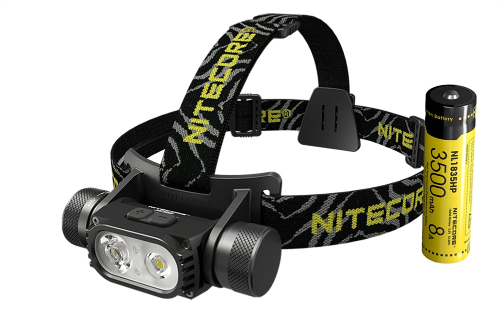 Headlamps Nitecore HC68 2000 Lumen Rechargeable Focusable Headlamp