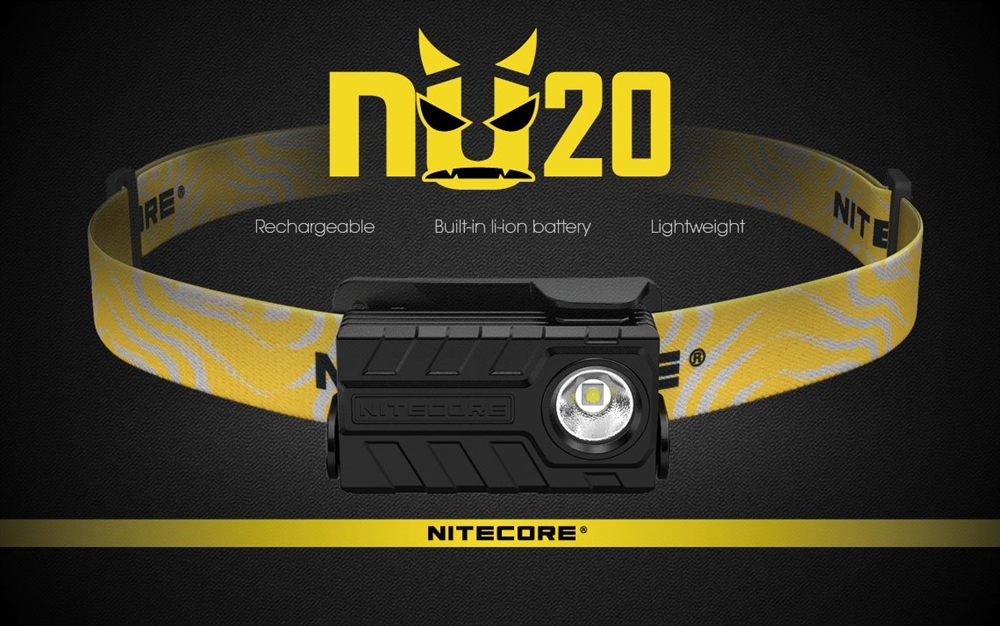Headlamps NITECORE NU20 360 Lumen USB Rechargeable Headlamp - Image 2