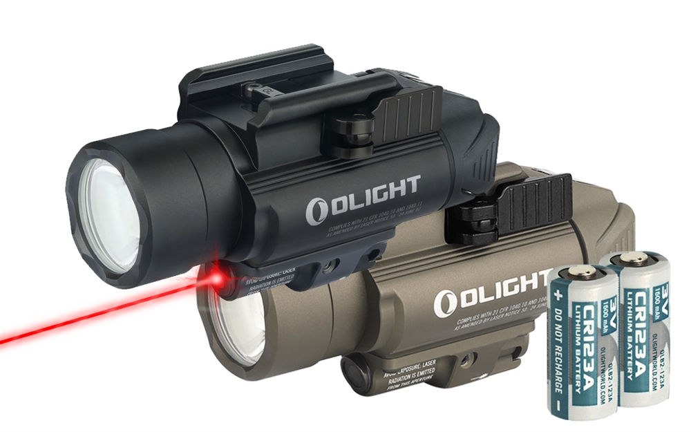 PL, Baldr And Odin Series Olight Baldr RL 1120 Lumen Flashlight With Red Beam