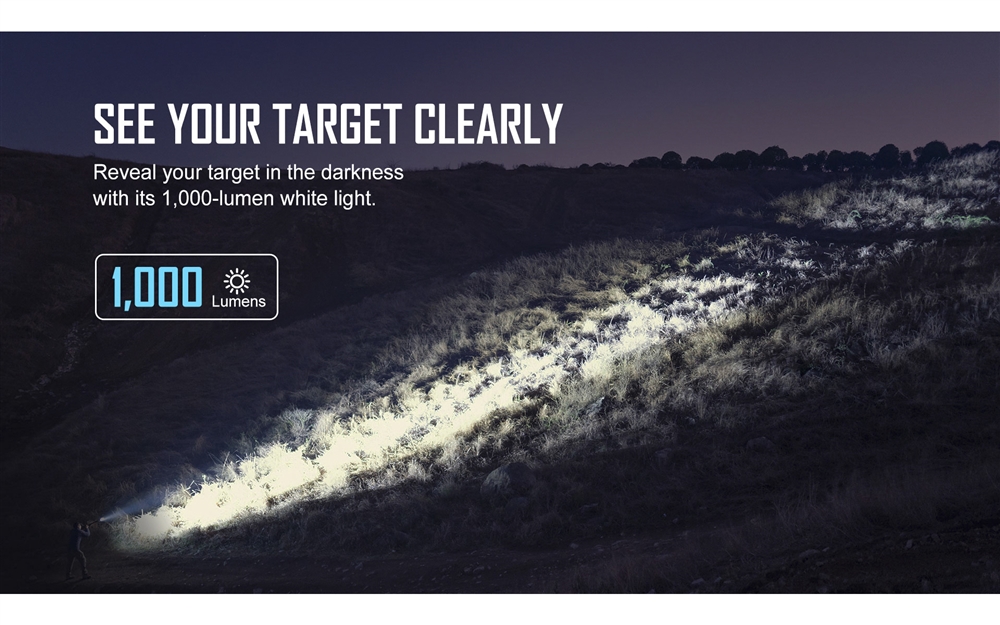 PL, Baldr And Odin Series Olight Odin GL Mini Rail Mount Flashlight Green Beam Combo - Image 3