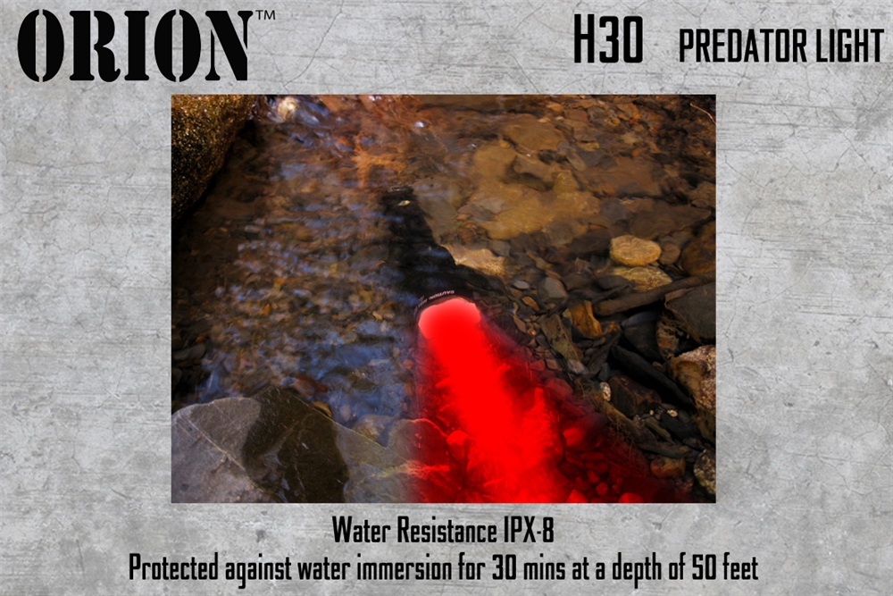 Hunting Lights Orion Predator H30 Green Or Red Premium Hunting Light Kit - Image 6