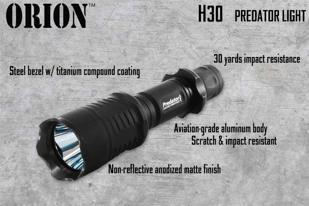 Hunting Lights Orion Predator H30 273 Yards Hunting Light Kit - Image 3