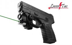 Laser Sights Lasertac Rechargeable Subcompact Green Laser Light Combo