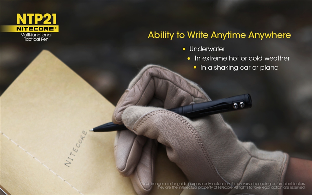 EDC Flashlights NITECORE NTP21 Multi-functional Premium Tactical Pen - Image 6