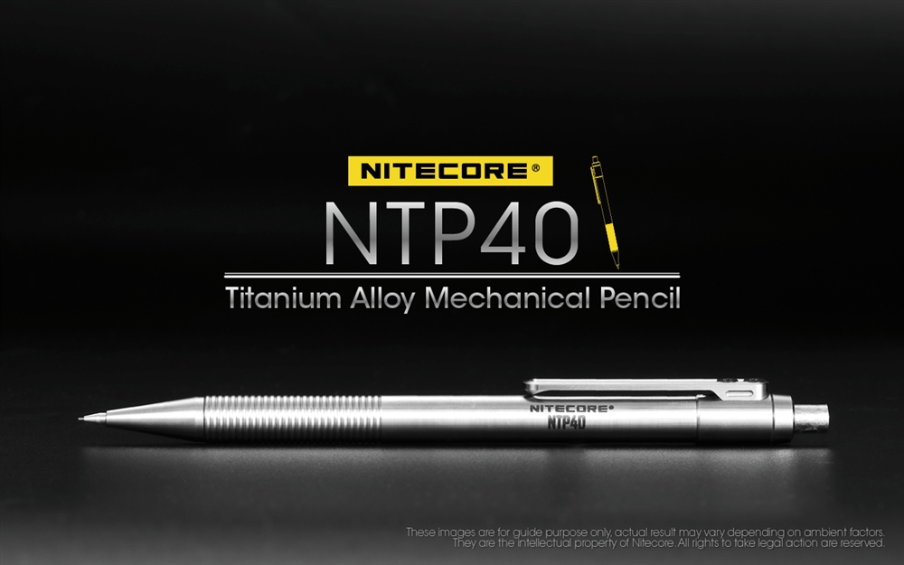 EDC Flashlights NITECORE NTP40 Titanium Alloy Mechanical Pencil - Image 2